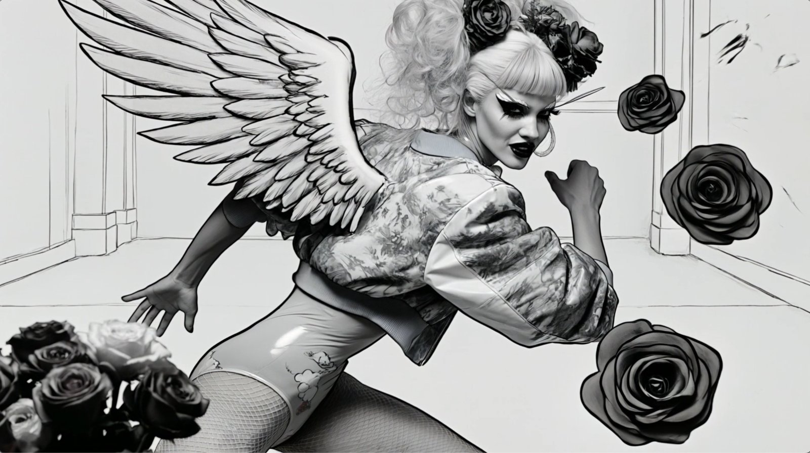 Cherub Hunter — manga memory, the Manga Machine transformation by Miss AL Simpson