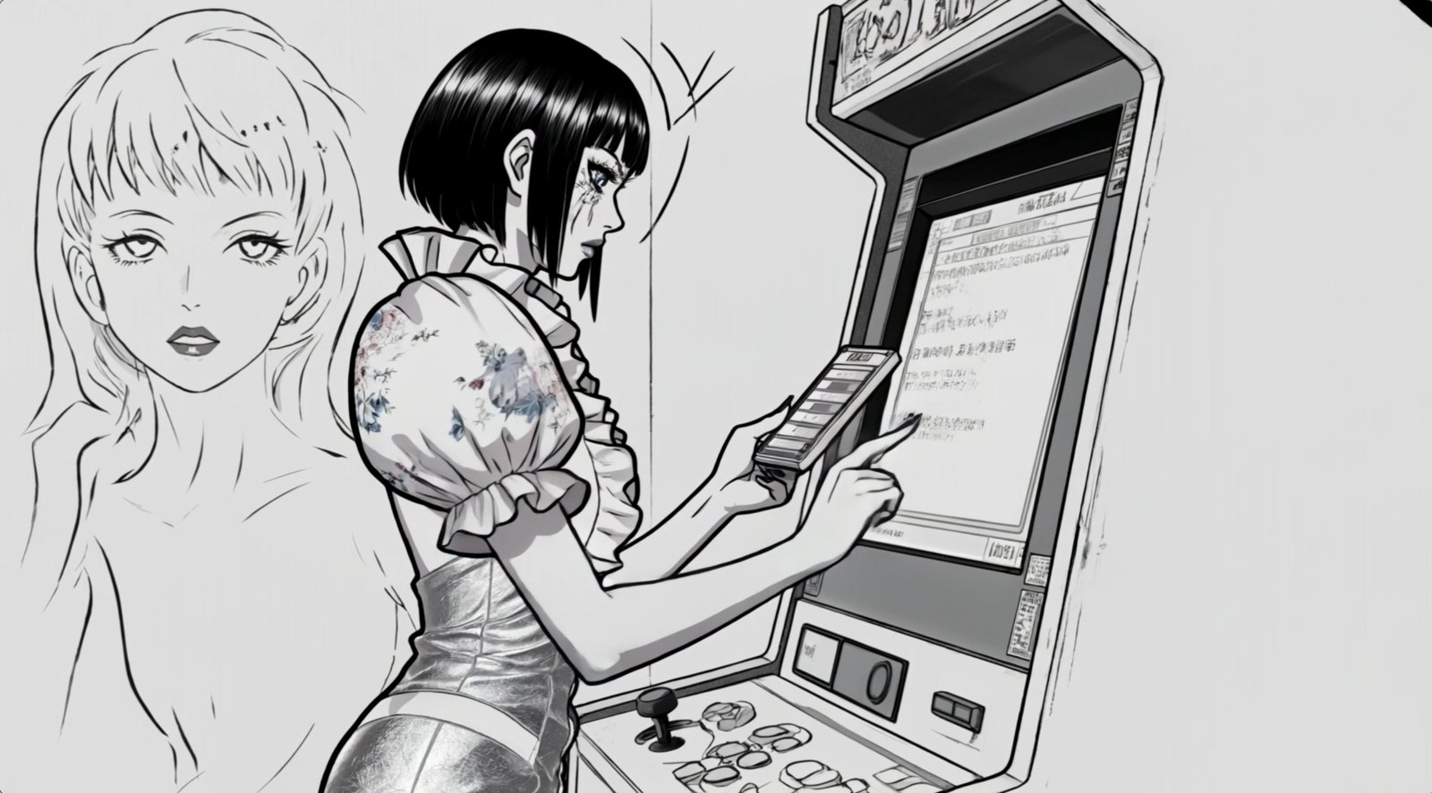 I Heart Cherubs — manga memory, the Manga Machine transformation by Miss AL Simpson