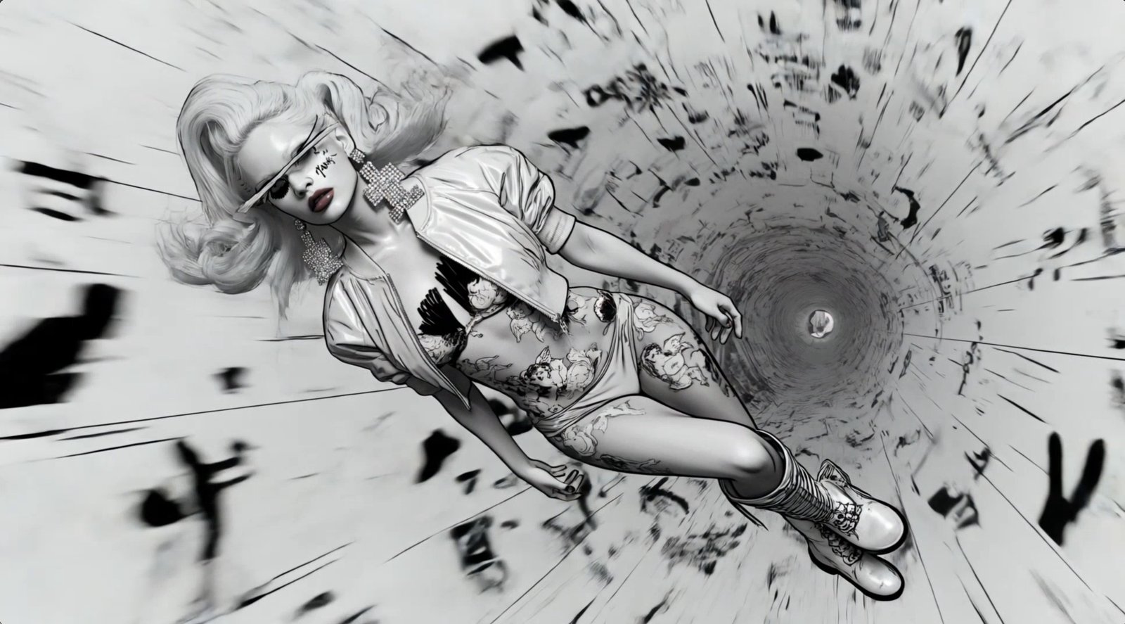 Miss Grassmarket — manga memory, the Manga Machine transformation by Miss AL Simpson