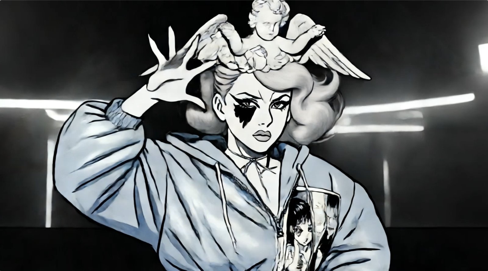 Orange Lovelies — manga memory, the Manga Machine transformation by Miss AL Simpson