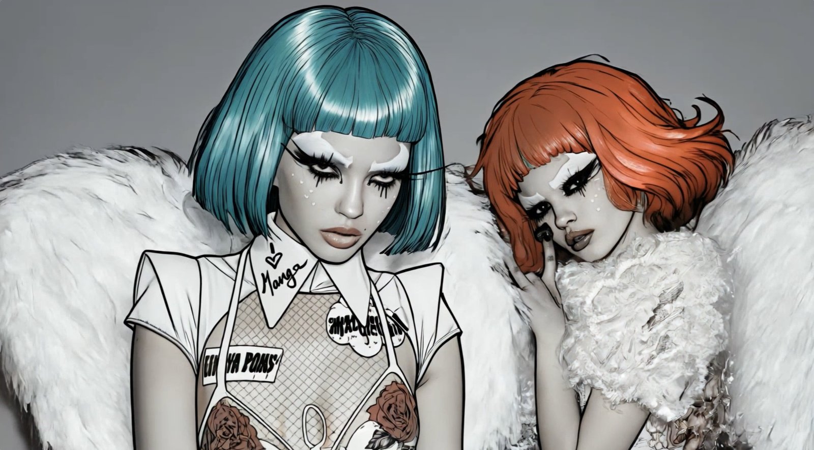 Roses Are Red — manga memory, the Manga Machine transformation by Miss AL Simpson
